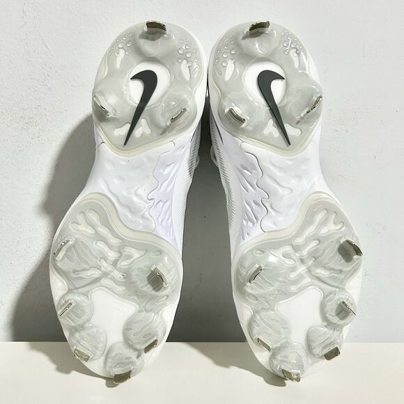 Nike Alpha Huarache Elite 3 Low “White Grey” Men’s Size 10 Baseball Cleats main image 6